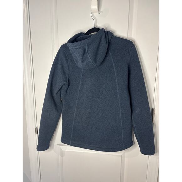 The North Face Crescent Full-Zip Fleece Jacket Heather Blue Women’s Medium - Picture 4 of 8